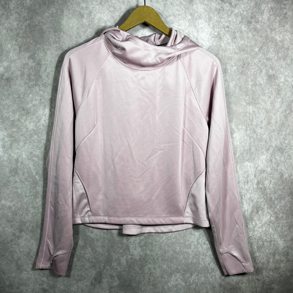 Spyder Active Hoodie Sweatshirt Womens‎ Medium Pink Athleisure Pullover Outdoor